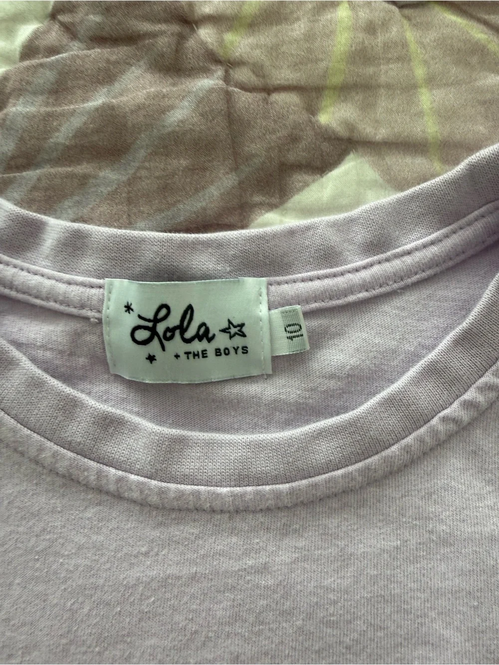 Lola + The Boys Lilac Rainbow Sequin Short Set
